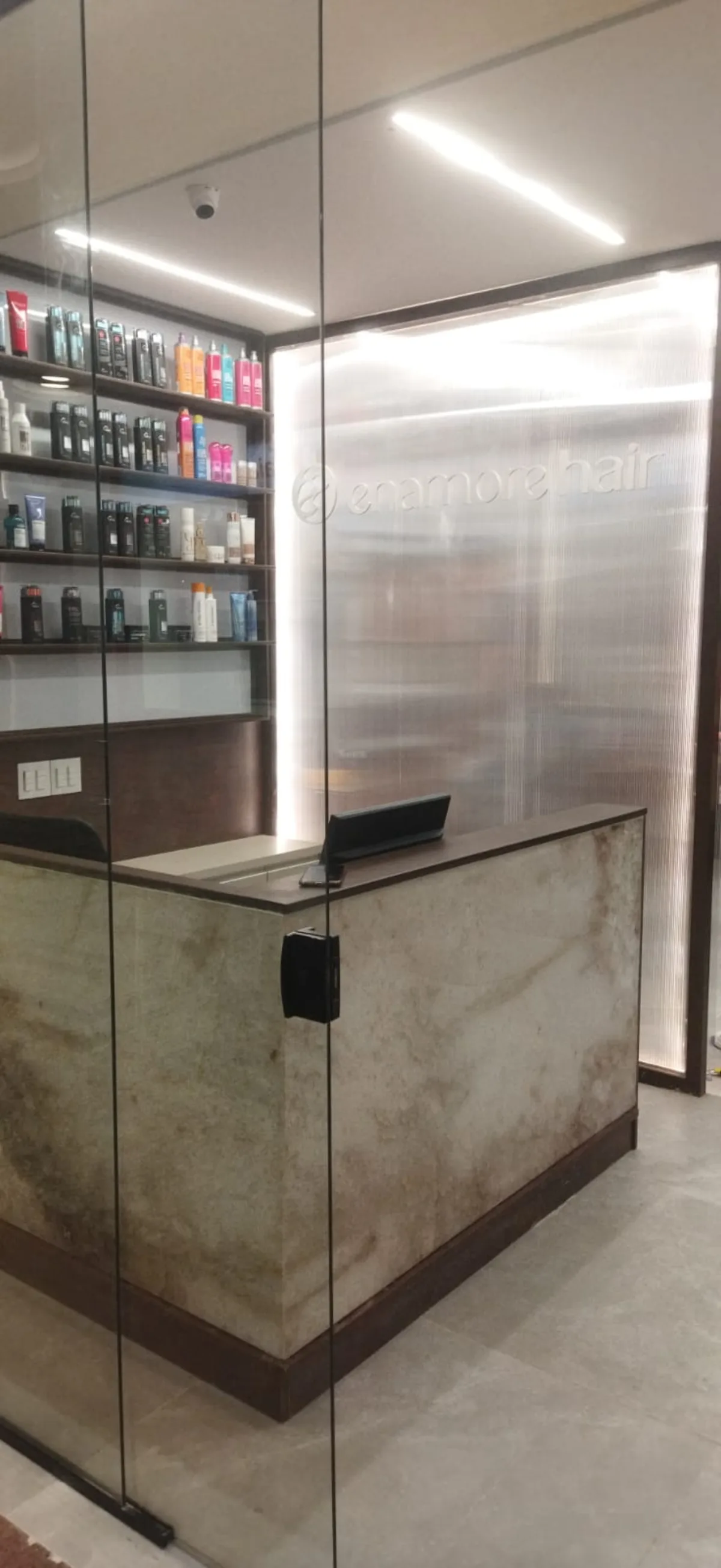 Obra em shopping