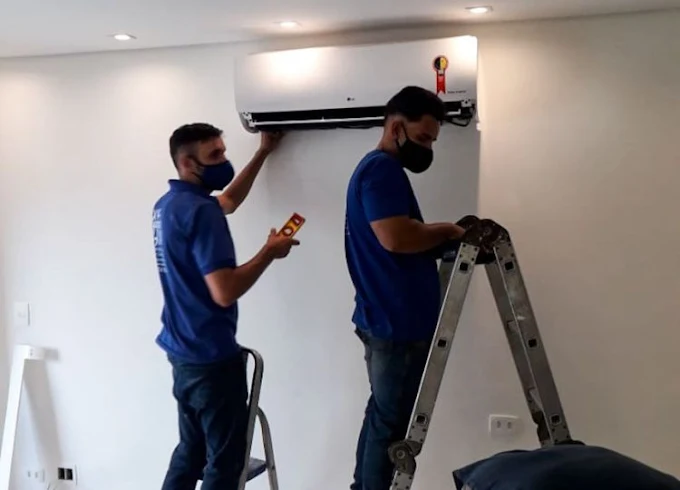 Instalação de ar-condicionado